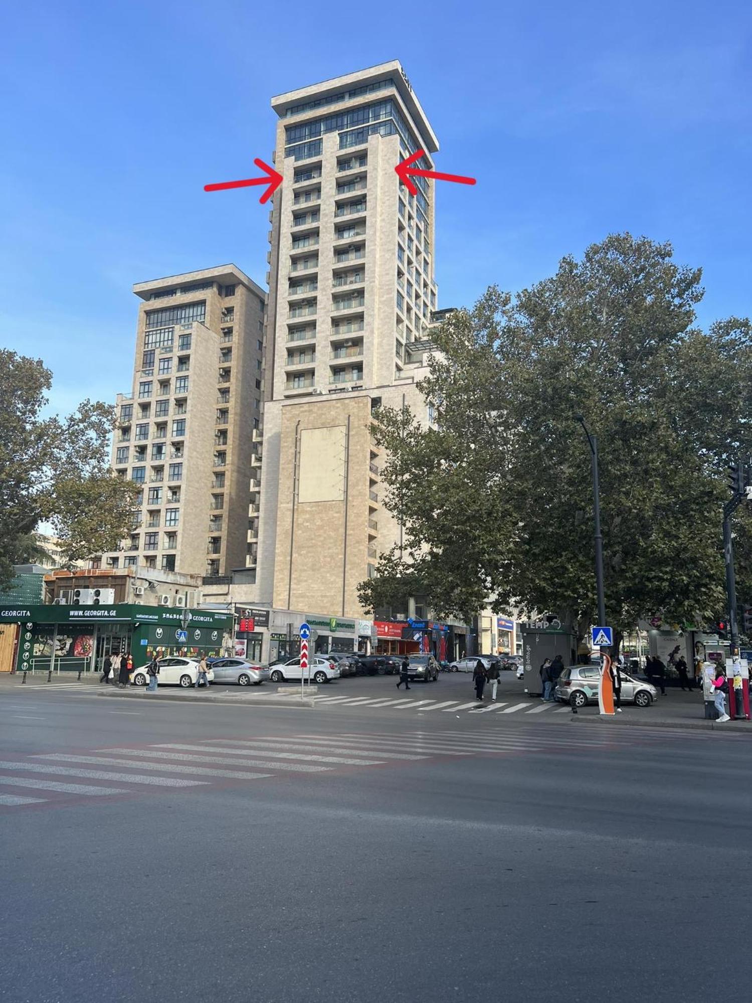 Hotel Sky Station تبليسي المظهر الخارجي الصورة